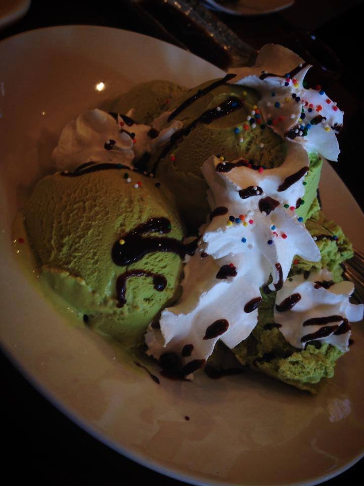 Tempura Green Tea Ice Cream